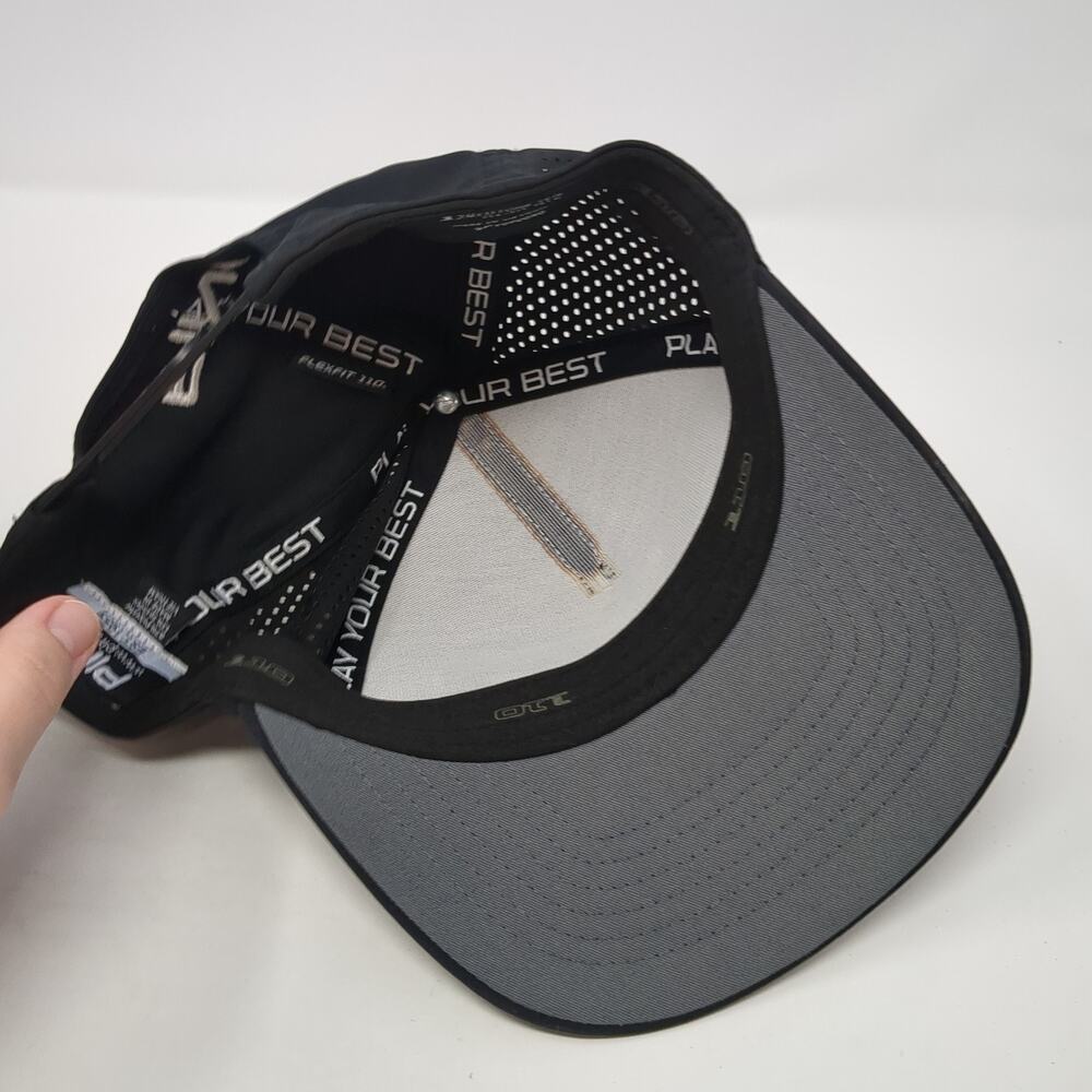 Ping Snapback Hat Solid Black One Size Adjustable… - image 7